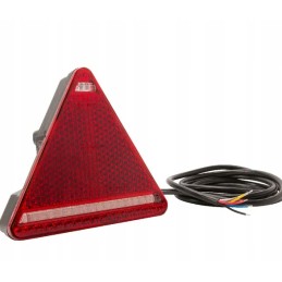 LED galinis žibintas, stačiakampis, 12 24v