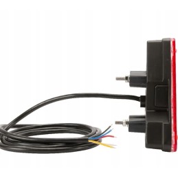 LED galinis žibintas, stačiakampis, 12 24v