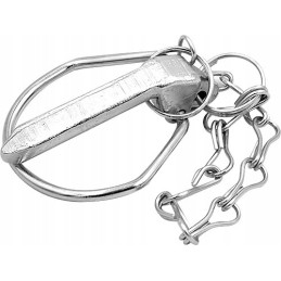 11 mm nerūdijančio plieno apsauginis kaištis