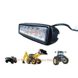 Skydinė darbo lempa LED prožektorius 18w 16cm 12v 24v