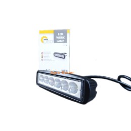 Skydinė darbo lempa LED prožektorius 18w 16cm 12v 24v