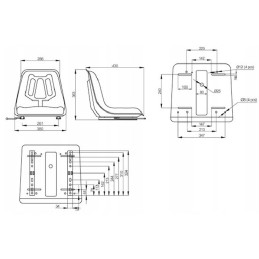 Sėdynės šakinis krautuvas hds kraninis šakinis krautuvas