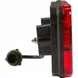 Stačiakampis kombinuotas galinis žibintas, 7 kontaktų, dešinė, LED