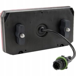 Stačiakampis kombinuotas galinis žibintas, 7 kontaktų, dešinė, LED