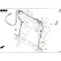 Vairo smūgio jutiklis Claas Jaguar 0000111471