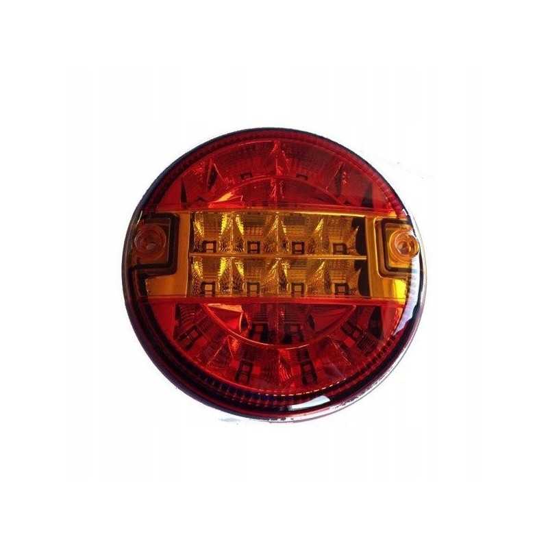 LED kombinuotas galinis žibintas, 3 funkcijos, 20LED 12 24V