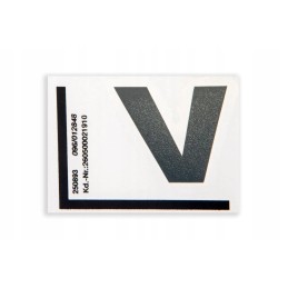 260500021910 dešiniojo gaubto lipdukas