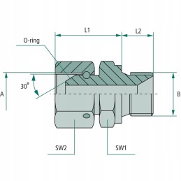 Ga g 3 8 fs bsp x 3 8 m bsp wd pakuotė 25 gr
