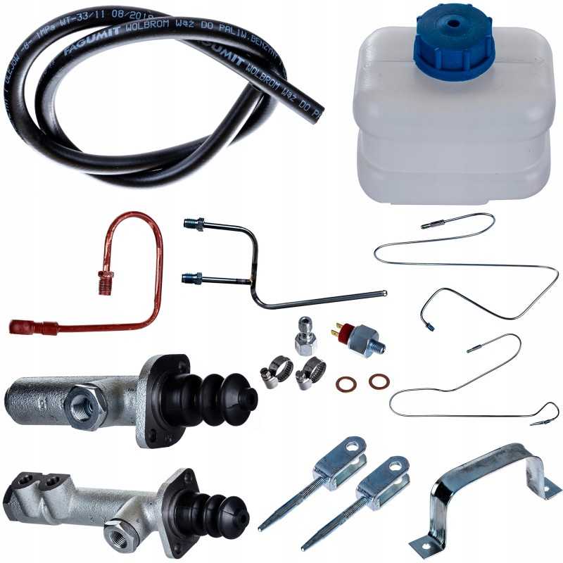 Stabdžių valdymas C 360, siurblių komplektas, trosai