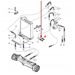 4278194m1 hidraulinė žarna