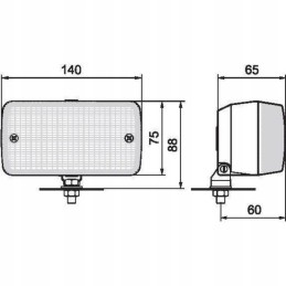 Halogeninis rūko žibintas la 020 04