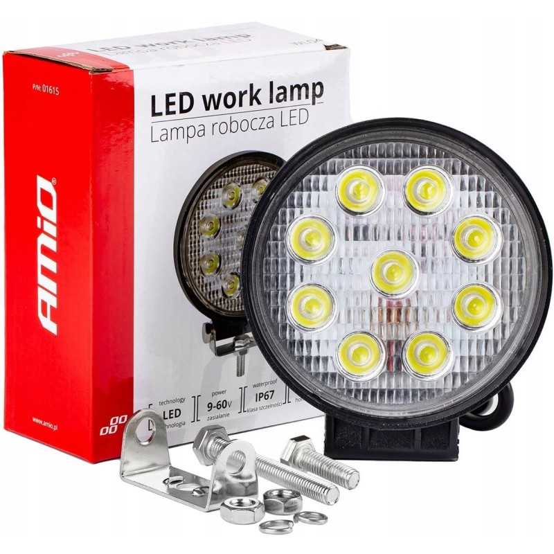 Halogeninė darbo lempa, LED prožektorius, E9 patvirtinimas