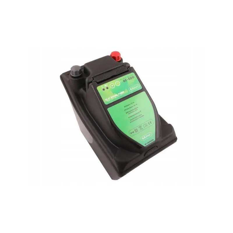 Elektrifikatorius 0 5j, maitinamas baterijomis, universalus