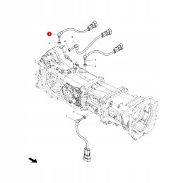 Massey Ferguson greičio jutiklis 4371902m1 originalus
