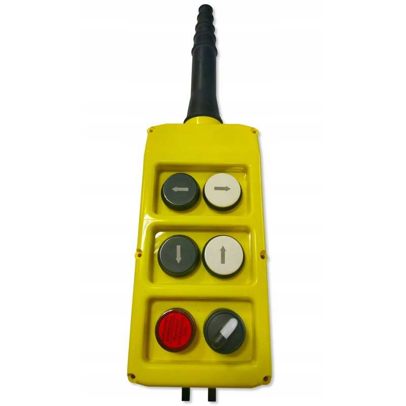 Valdymo dėžutė su 6 mygtukais, 24v jungiklis