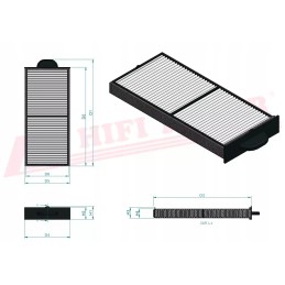 Hifi filtras sc 80096 salono filtras