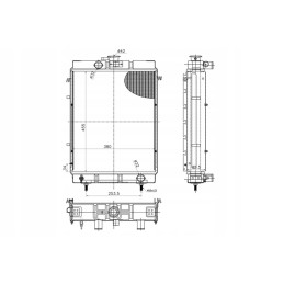 Vandens aušintuvas C 330 sutvirtinimas kabeliais