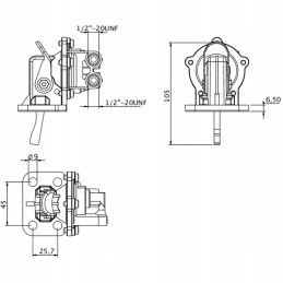 Kuro siurblys massey ferguson 4225098m91