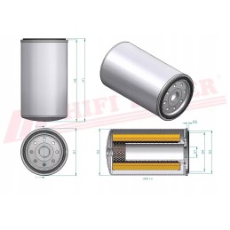 Hifi filtras sn 039 kuro filtras