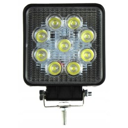 Darbinė lempa 9 LED halogeninė 9 36v, labai galinga