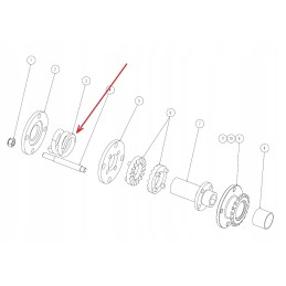03200601 pavaros sujungimo mechanizmo spyruoklė