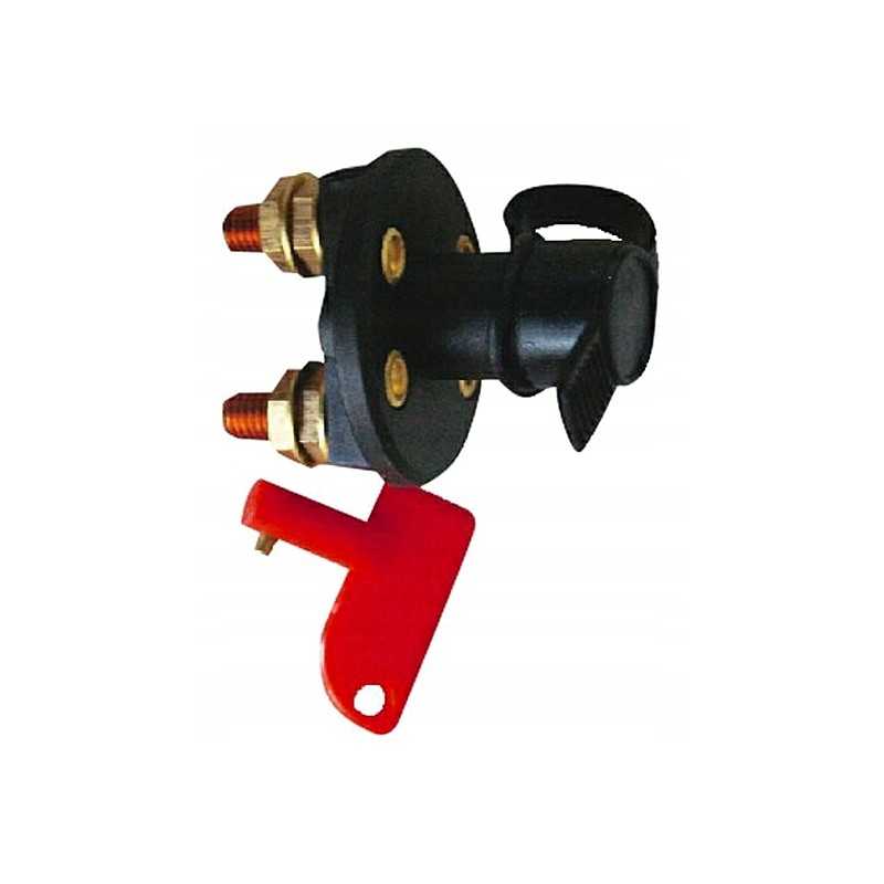 D3S98 12v maitinimo jungiklis su raktu, jungiklio skyriklis