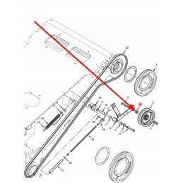 71353127 skriemulio įtempiklio įvorė