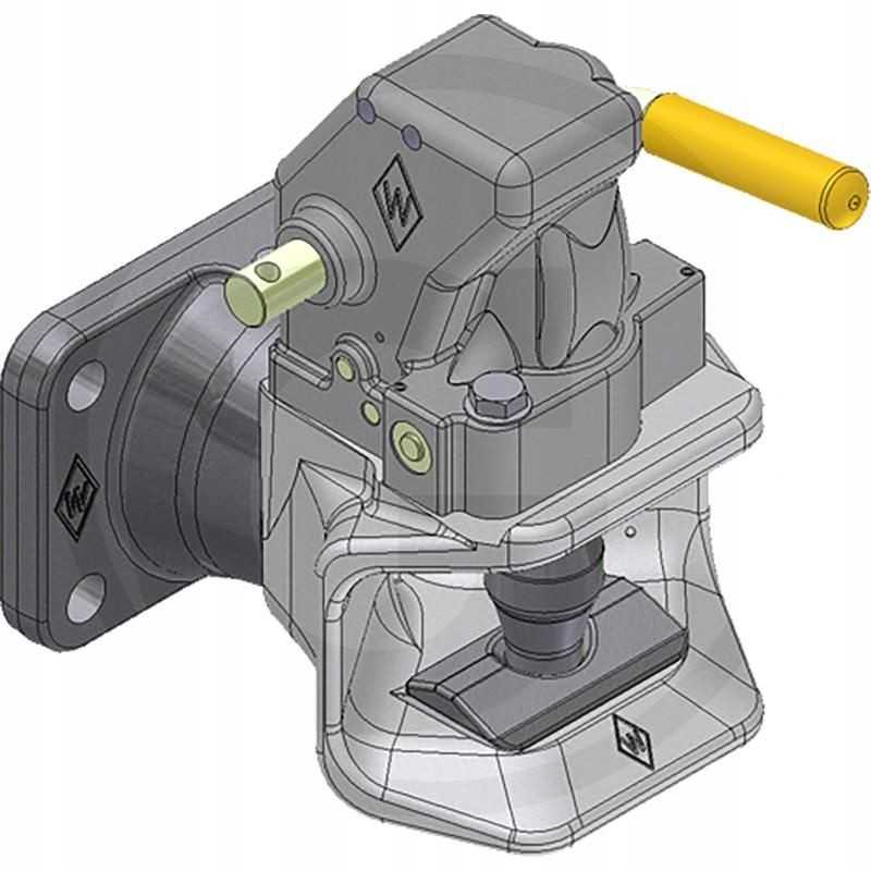Automatinis kablys su apykakle 770ku2000nb 3 velenai