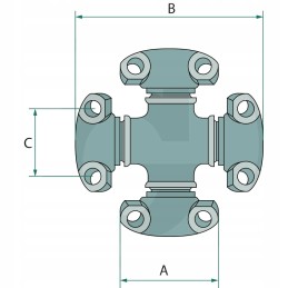Universali jungtis 72704133 granitas