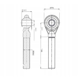 Priekinė galva dešinė q257 88450030 standartinis gaminys