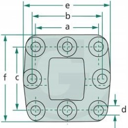 Prikabinimo akis ISO 24347 78757L013 Rockinger