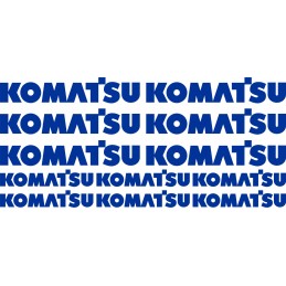 Komatsu lipdukai ekskavatoriaus krautuvo komplektas xl