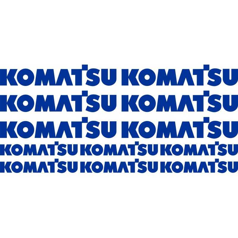 Komatsu lipdukai ekskavatoriaus krautuvo komplektas xl