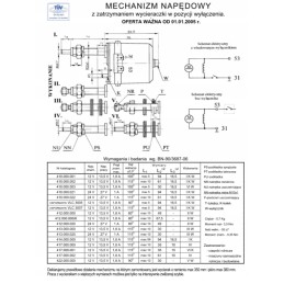 Valytuvo mechanizmo variklis 24v 115 laipsnių l2 61