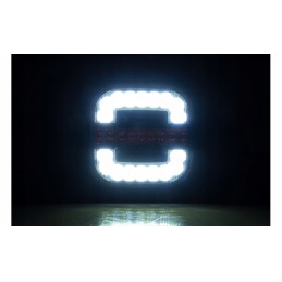 LED priekinių žibintų padėties kryptis roca lzd 2799