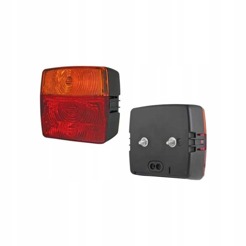 Kombinuotas galinis priekabos žibintas 12 24v kairysis dešinysis