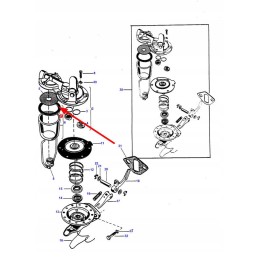 1004496m1 kuro siurblio tarpine