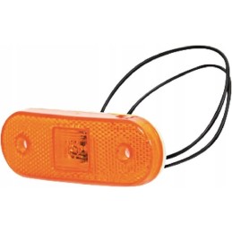 Stačiakampė LED markerinė lempa 12 24v su laidu