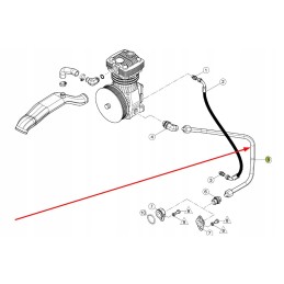 0011084811 pneumatinės sistemos oro žarna