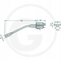 Vairo kolonėlės jungiklis 3399522r2 hella
