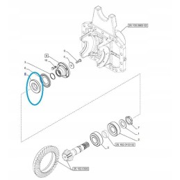 Sandarinimo kovos su ataka New Holland 87355233 cnh