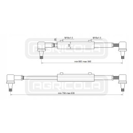 Vairo stiprintuvo pavarų komplektas T 25 Rusek Hydrolider