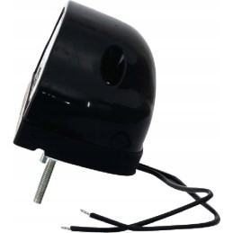 LED numerio lempa, juoda