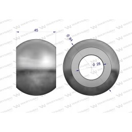 Grūdintas kamuolys, 2 kategorija 3 64x28x45 Warynski
