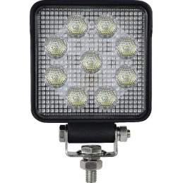 Darbo lempa 9 LED kvadratas 15w 1710 lm 10 30v