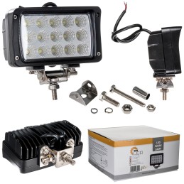 Halogeninė darbo lempa 15 led 45w 12v 24v 1720lm