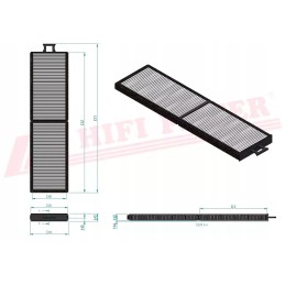 Hifi filtras sc 80082 salono filtras