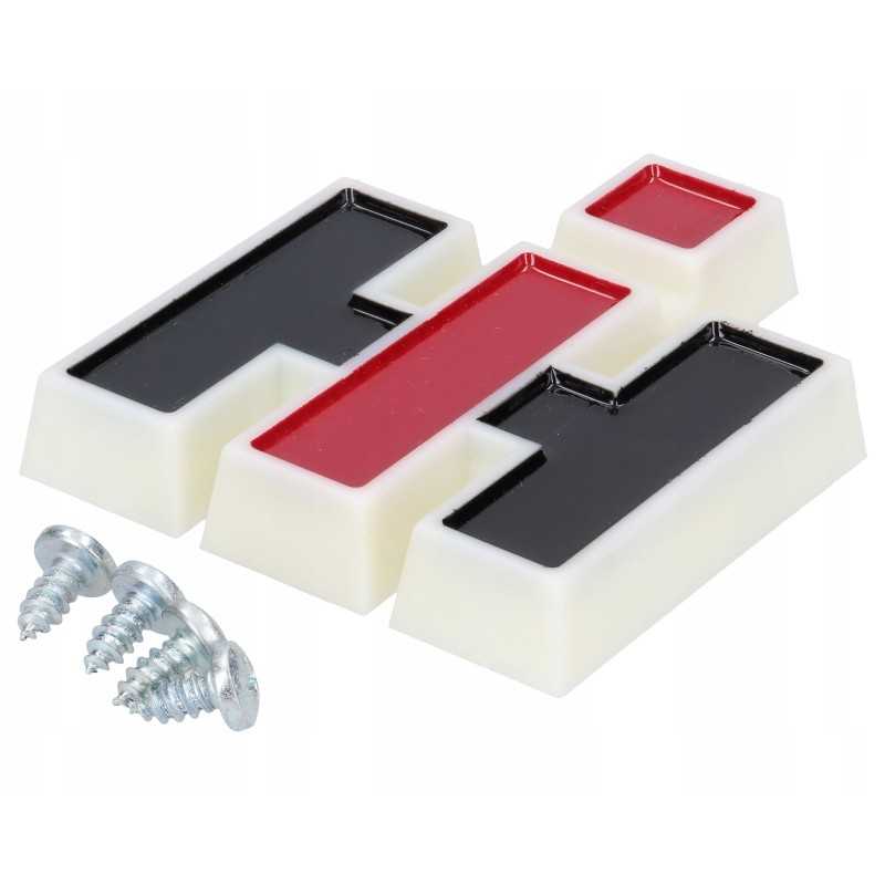 Case XL traktoriaus priekinių grotelių emblema