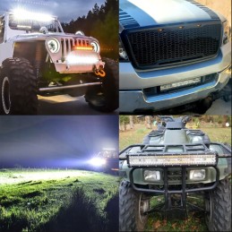 Led 378w halogeninis prožektorius darbo lempa 10v12v 24v