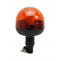 LED blykstės lempa 12 24v oranžinė